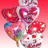 Love You Balloons Bouquet
